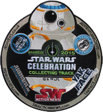 Star Wars Celebration Collecting Track Patch Set